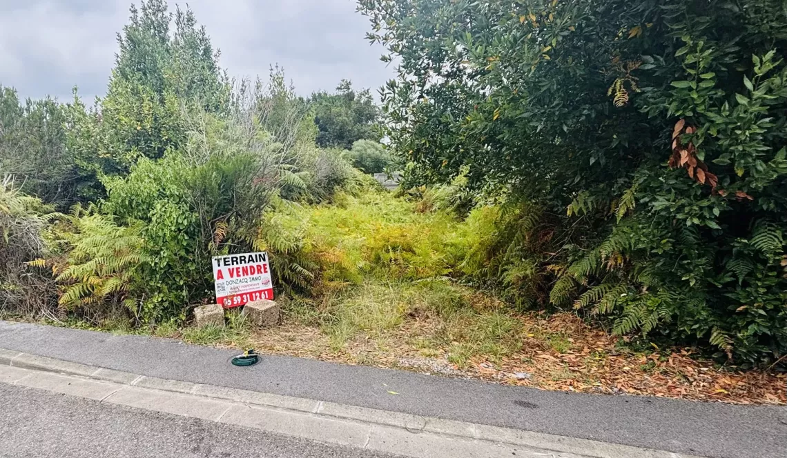 Seulement chez Donzacq Immo, à Labenne - Terrain à bâtir plat de 242 m², emprise au sol de 35%, libre de constructeur. Prévoir la viabilisation complète.