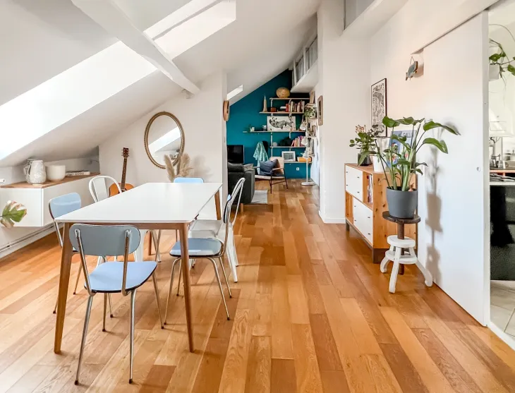 Bayonne St Esprit dernier étage - Joli type 3 de 84 m² au sol, le charme et l’authenticité des appartements Bayonnais, luminosité garanti!