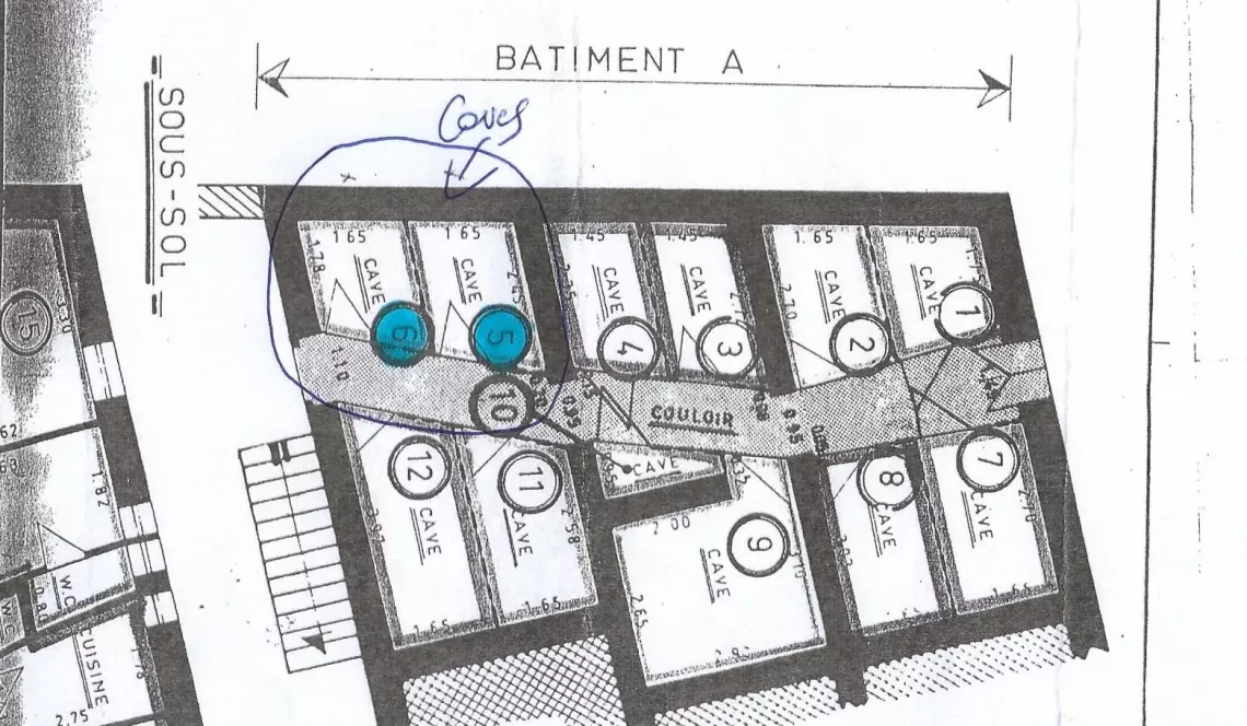 Biarritz Quartier St Charles - Au 1er étage d’une résidence ancienne, joli type 3 coup de coeur de 52 m² habitable entièrement refait et ses 2 caves