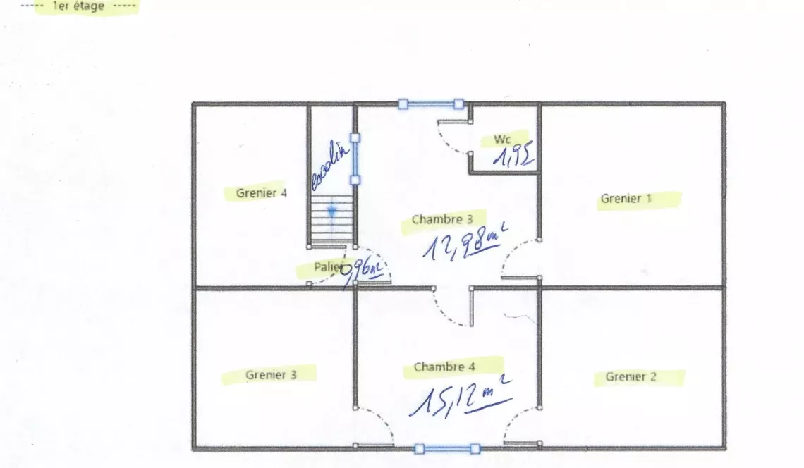 RARE sur Bayonne - Sur parcelle divisible de 2 133 m², agréable plain-pied de 135 m² habitable , 3 chambres + bureau, garage, atelier et cave