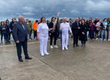 Le passage de la  flamme olympique sur notre terre ce jour, le lundi 20 mai 2024..