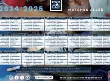 Les calendriers de TOP 14 et de PRO D2 sont de retour....