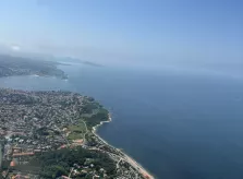 La BAB vu du ciel, en hélicoptère...sous le soleil! Moment unique!