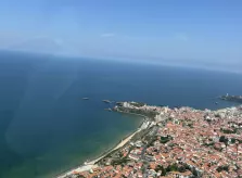 La BAB vu du ciel, en hélicoptère...sous le soleil! Moment unique!