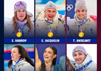 23 médailles pour les Jeux d’Hiver de Milan Cortina pour notre délégation française!